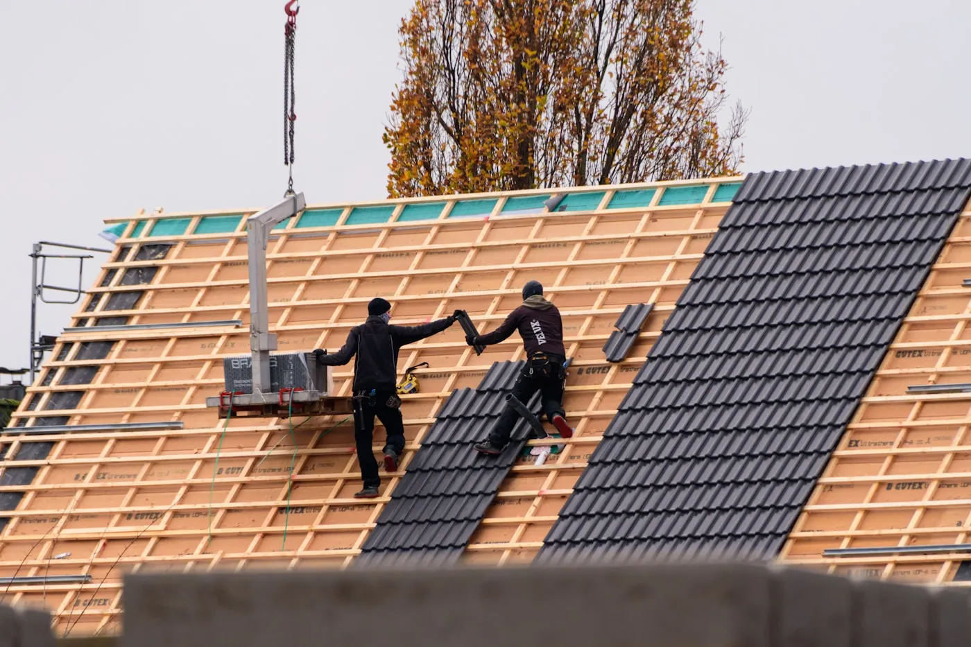 Trabajo de revestimiento y colocación realizado por Cuenca Construcciones.